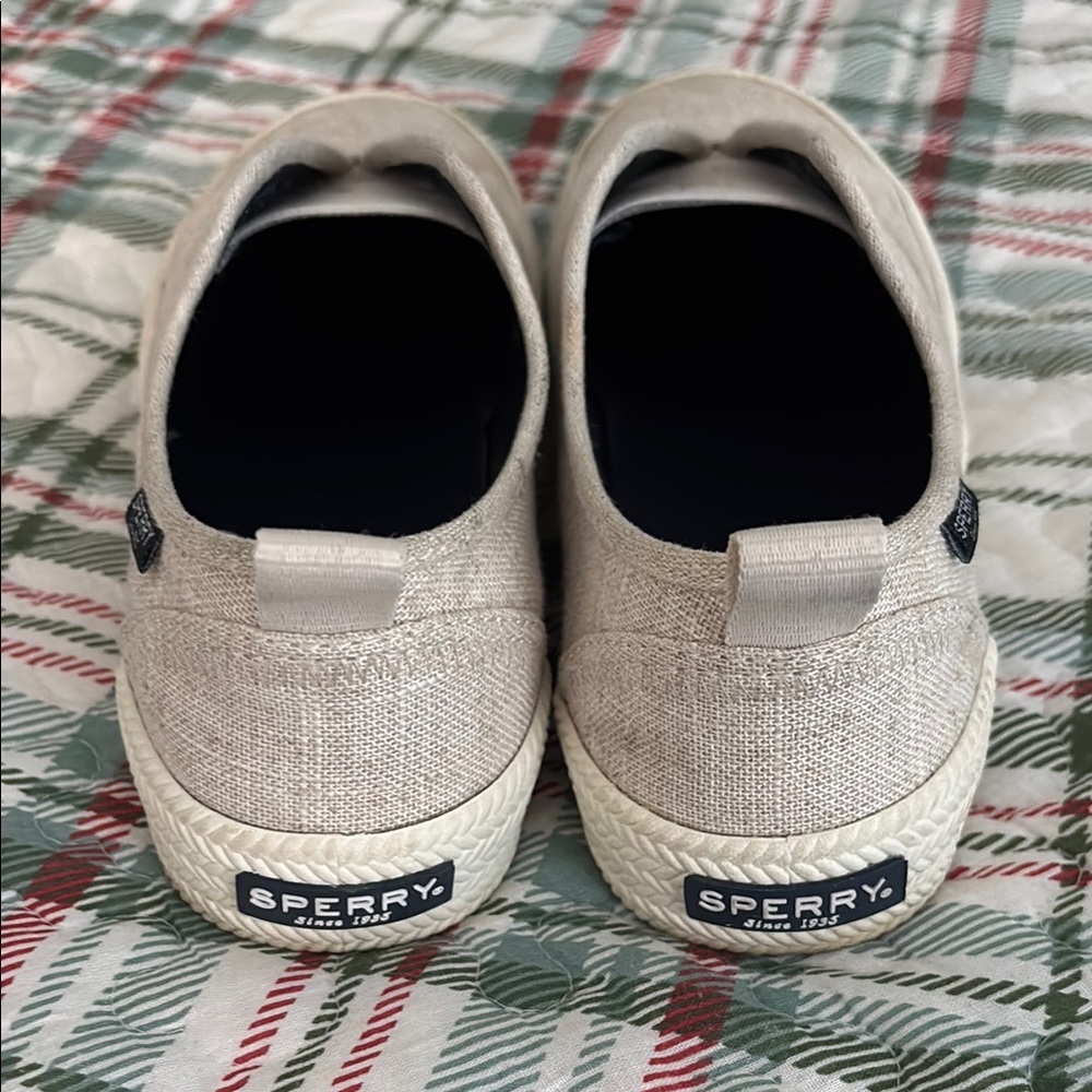 Sperry Tan Slip-On Shoes